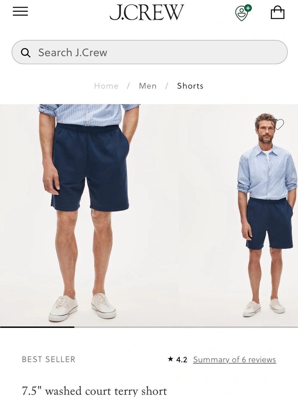 J. Crew breathable knit
